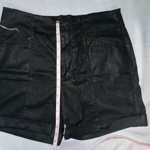 White House Black Market High Rise Coated Women's Shorts